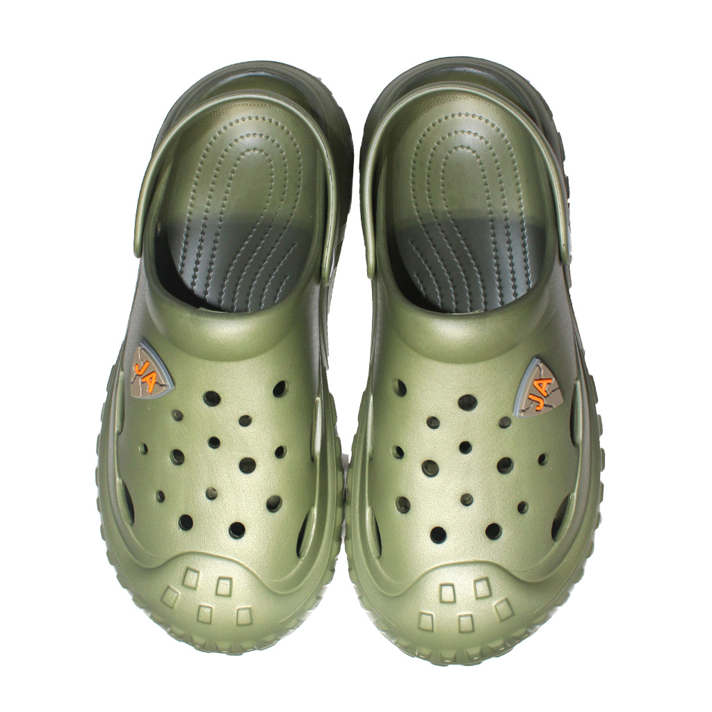 Pánske saboty (dreváky) Jose Amorales 124003 Khaki