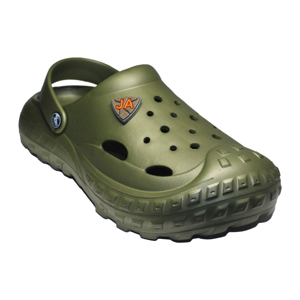 Pánske saboty (dreváky) Jose Amorales 124003 Khaki